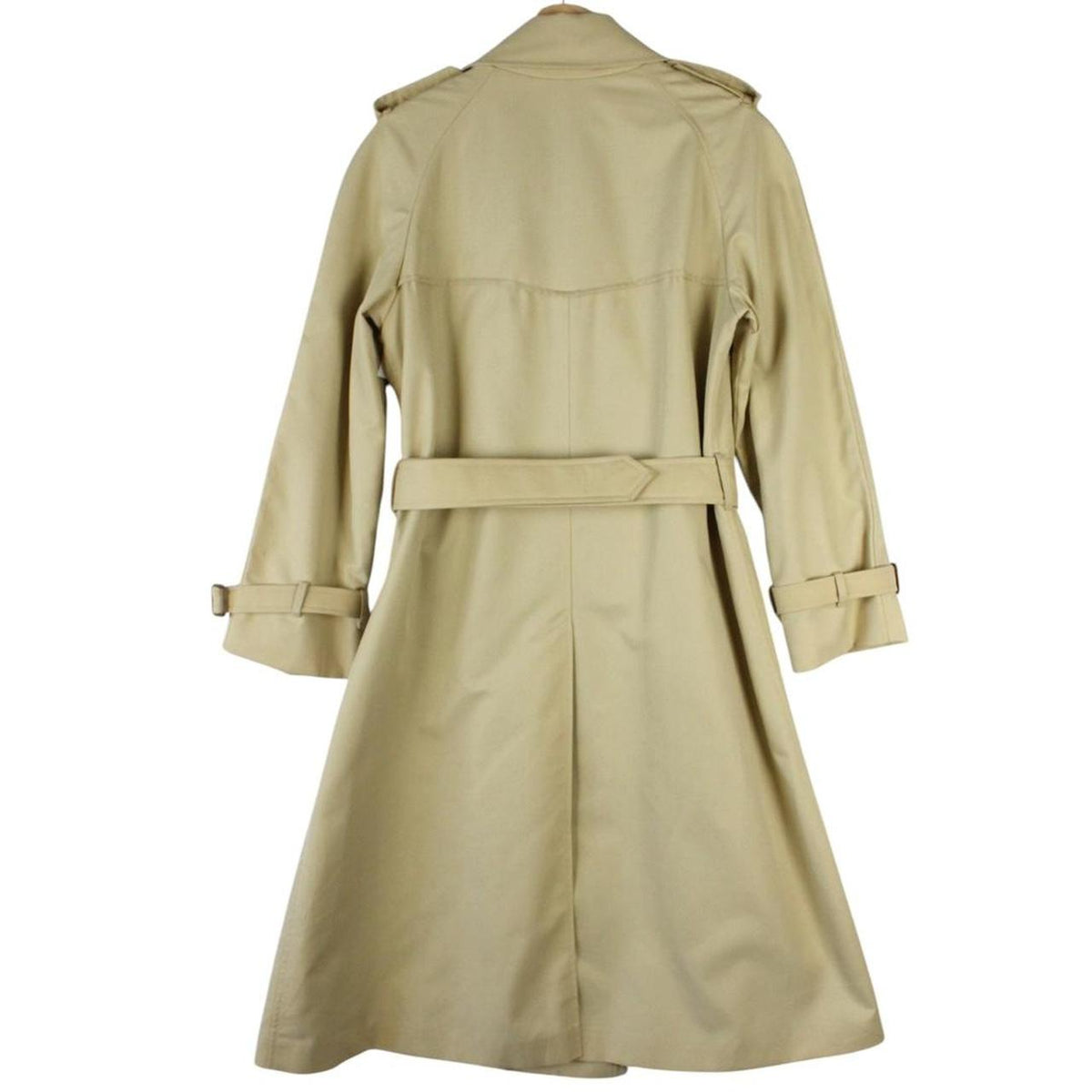 Vintage 90s Burberry Belted Trench Coat Medium