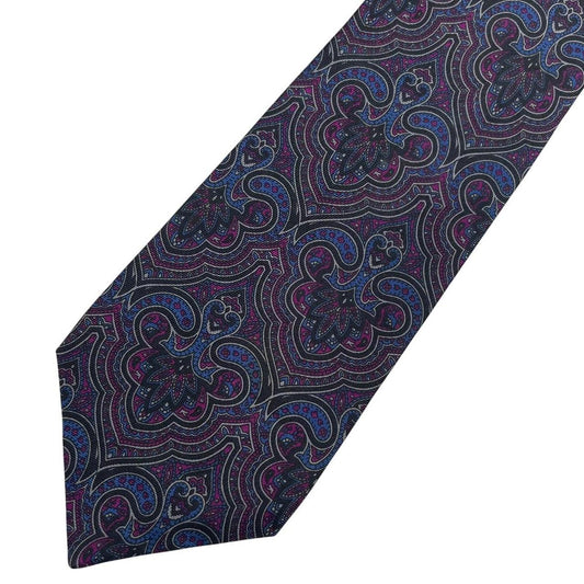 Vintage Givenchy Abstract Print Polyester Tie