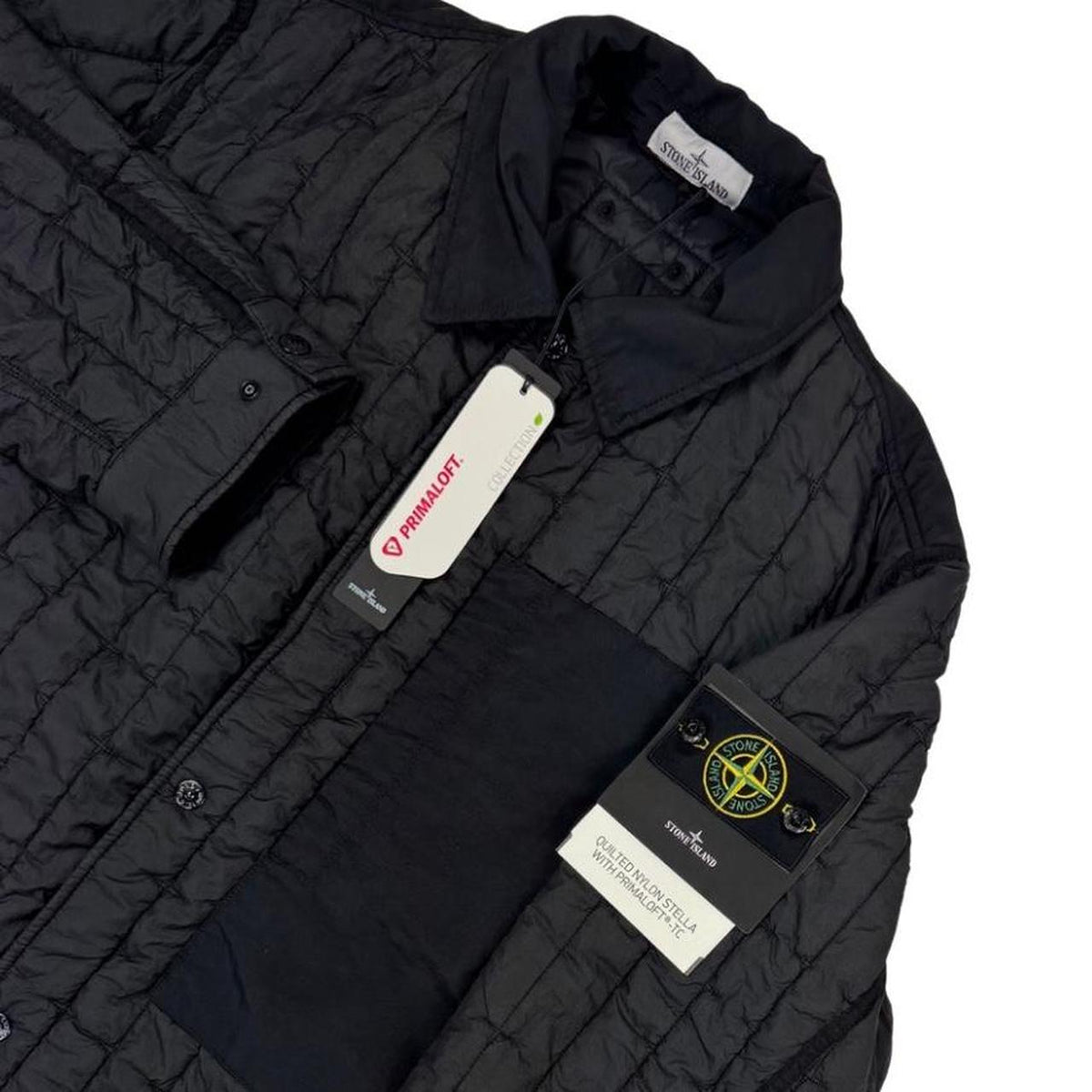Stone Island Quilted Nylon Stella Primaloft-TC Jacket