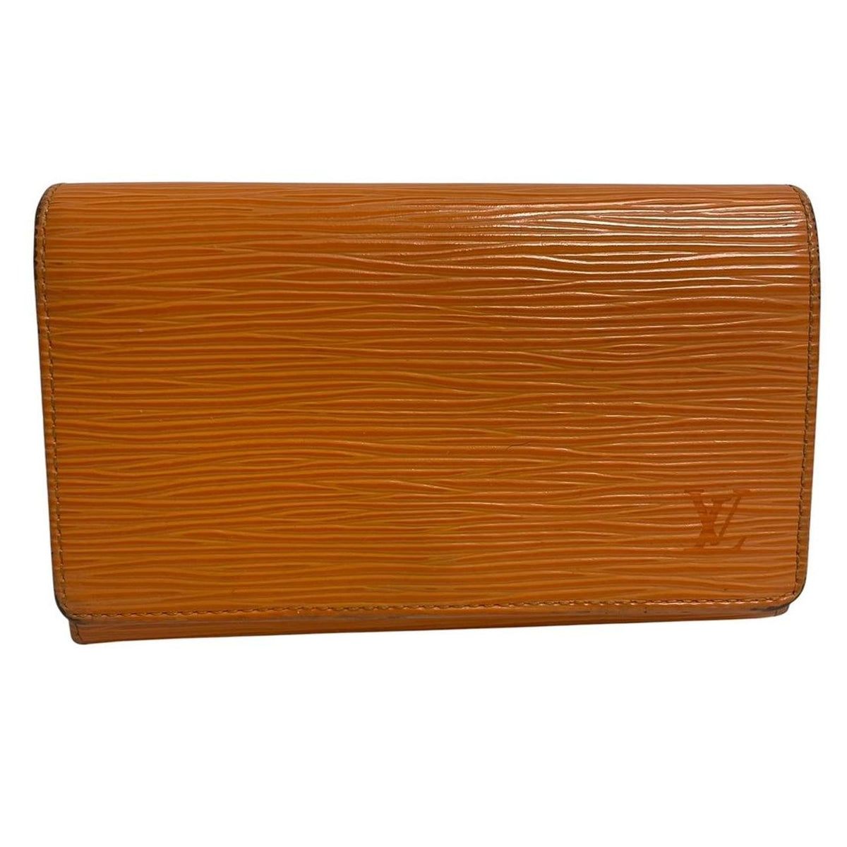Pre-Loved Louis Vuitton Epi Porte Tresor Leather Wallet