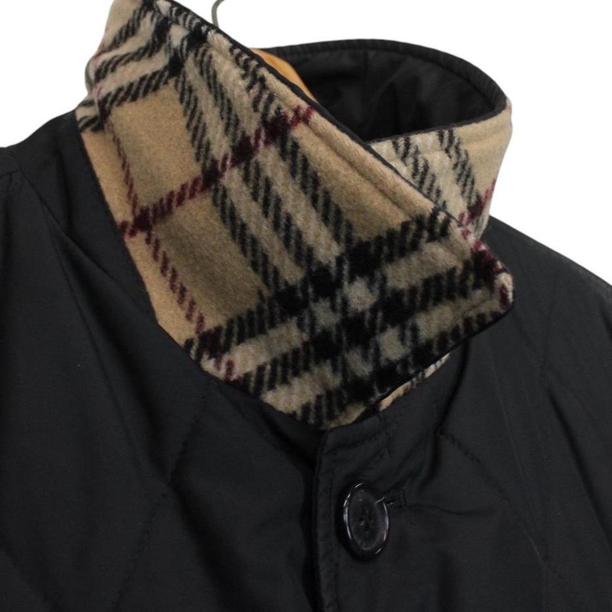 Burberry London Diamond Quilted Coat Medium