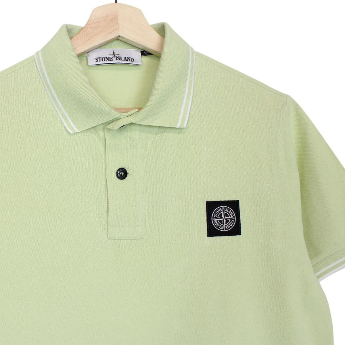Stone Island Compass Polo Shirt Small