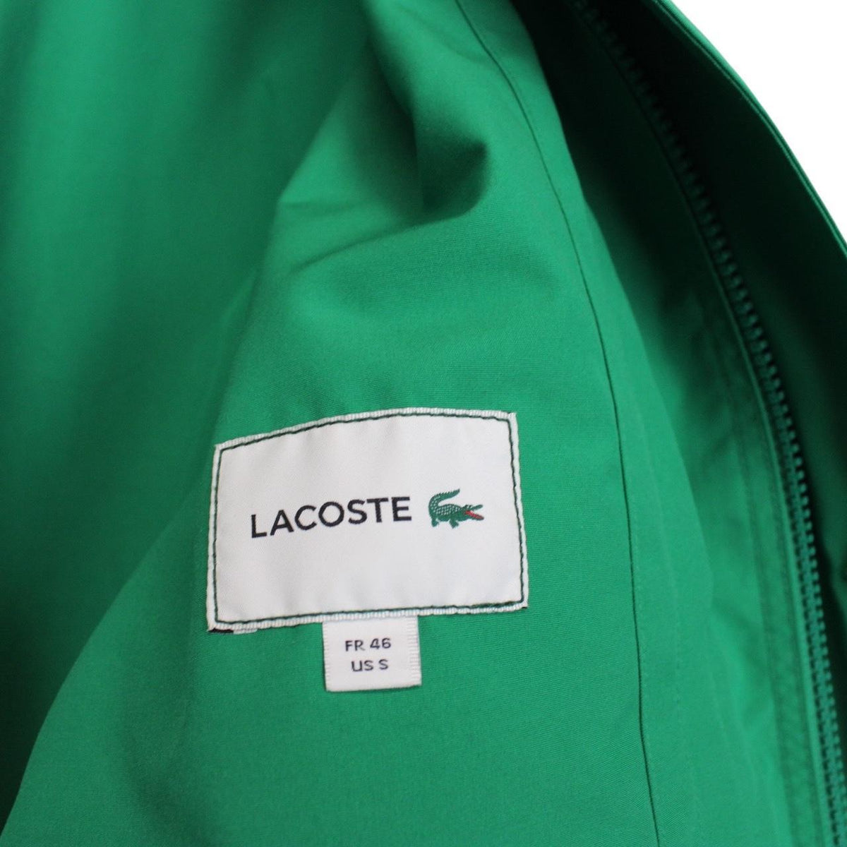 Lacoste Waterproof Hooded Jacket Small
