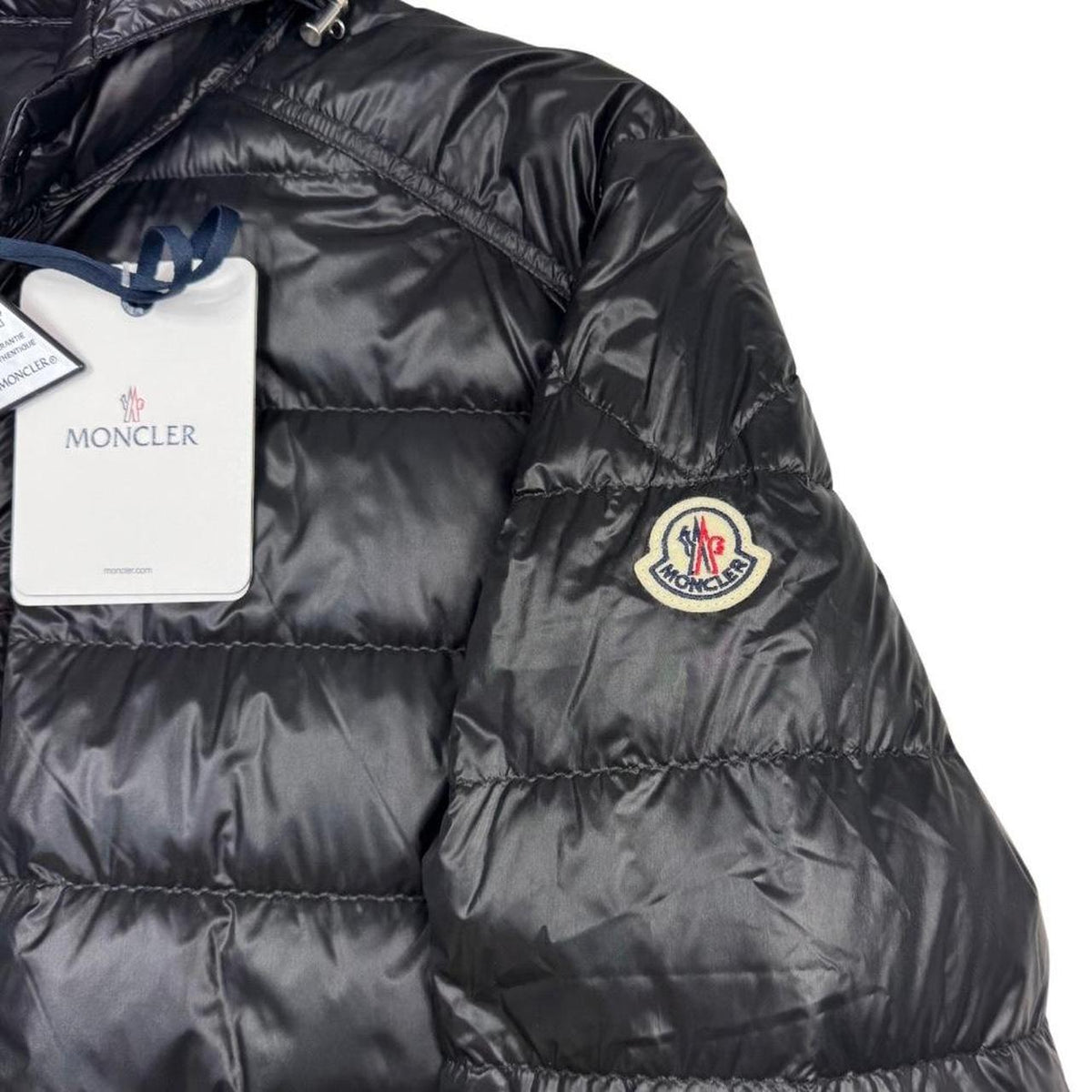Moncler Gliere Down Nylon Puffer Jacket Large