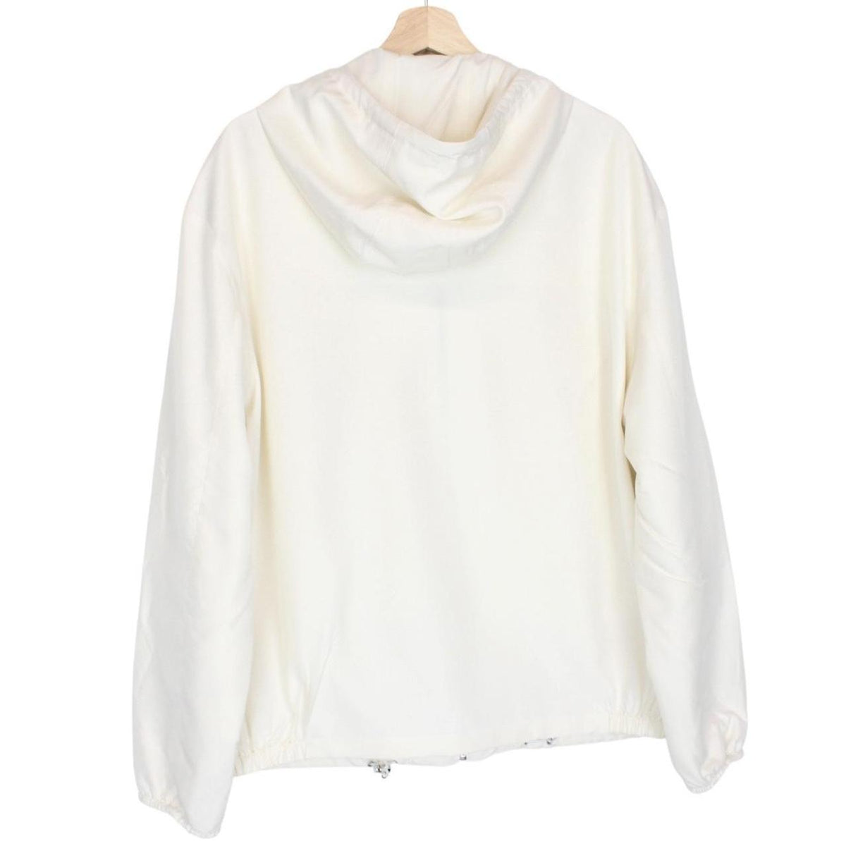 Prada Triangle Logo Silk Jacket Small