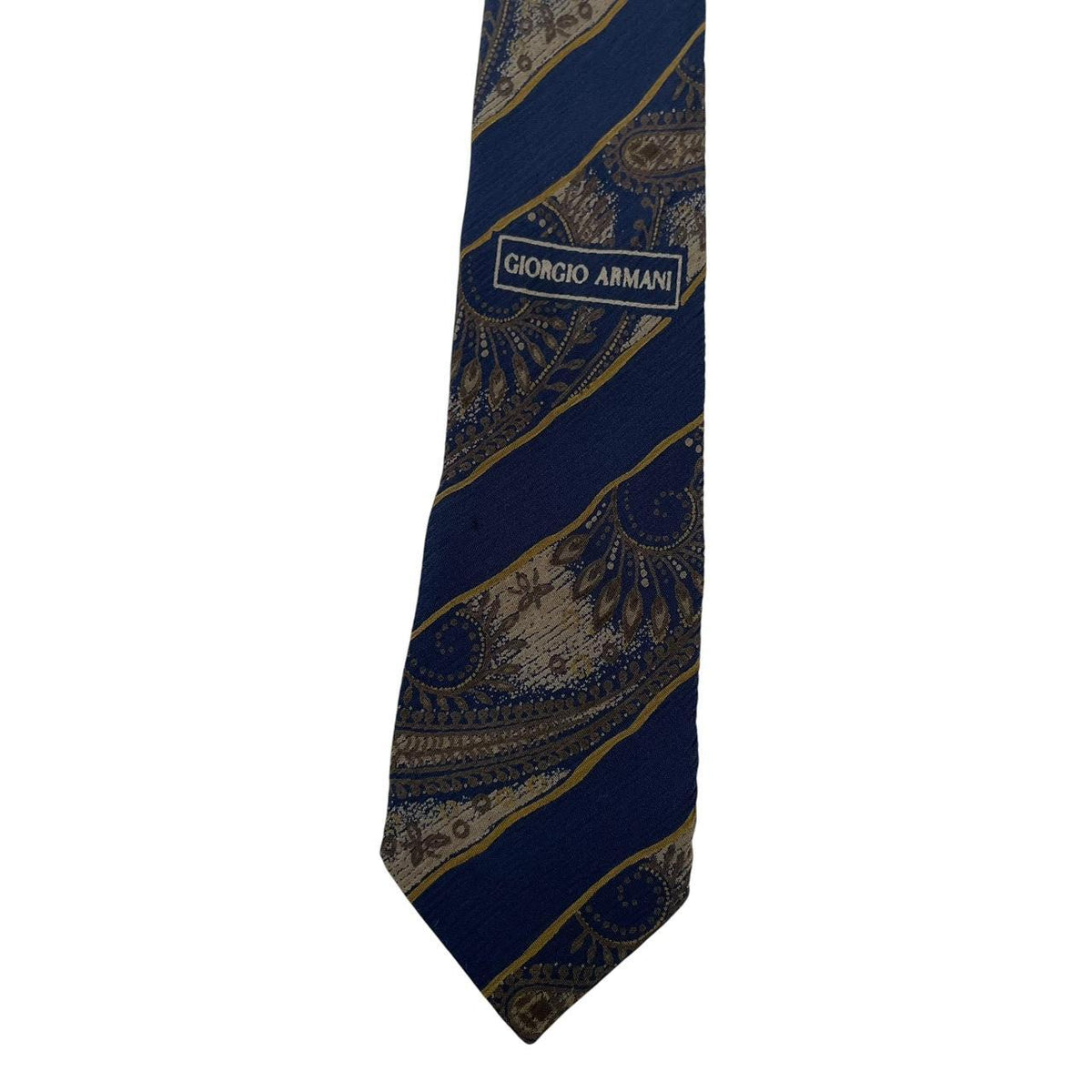 Vintage Giorgio Armani Abstract Silk Tie