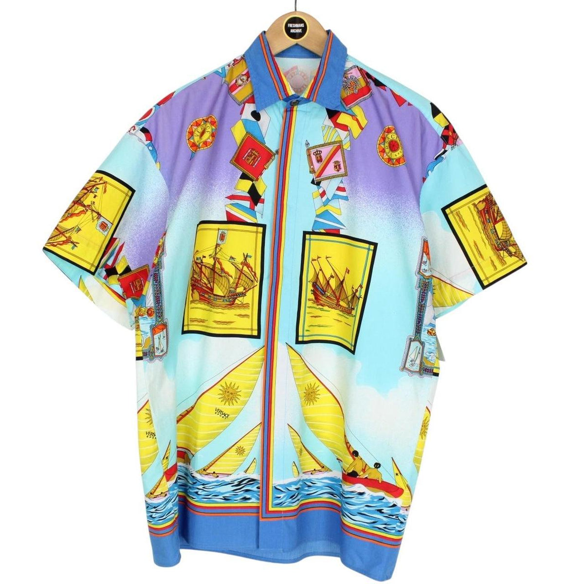 Vintage 90s Versace Sport Shirt Small