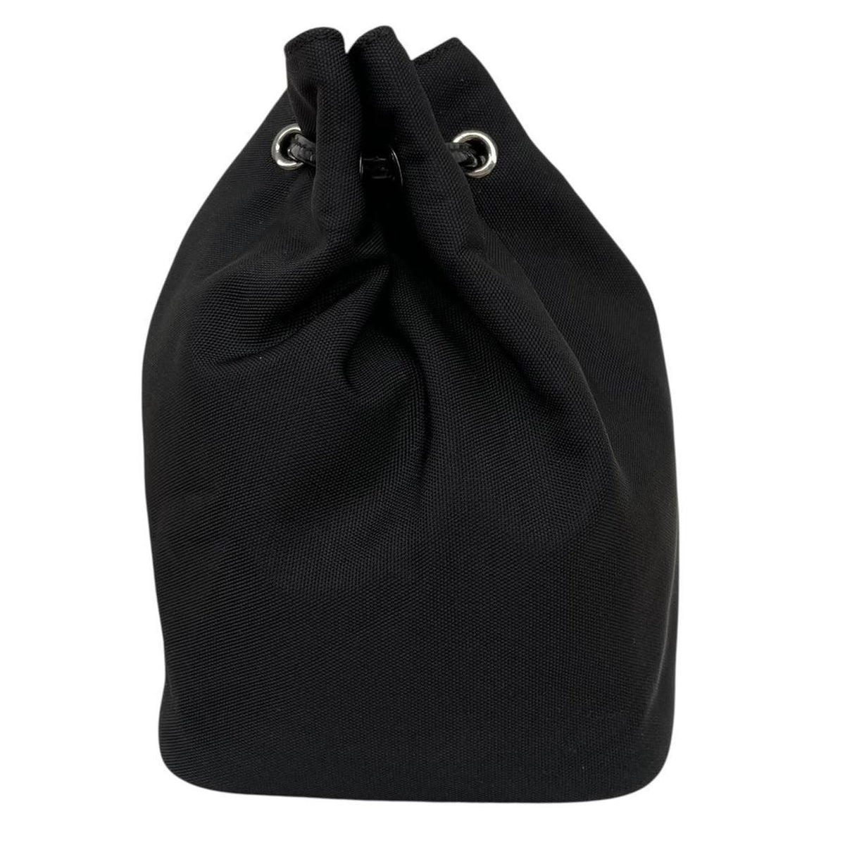 Gucci Nylon Canvas Drawstring Clutch Bag