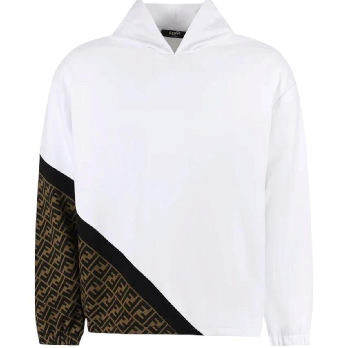 Fendi FF Zucca Monogram Hoodie Medium