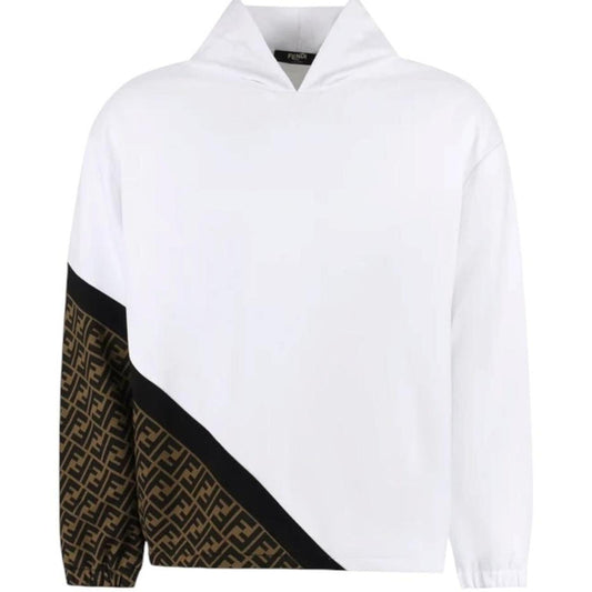 Fendi FF Zucca Monogram Hoodie Medium