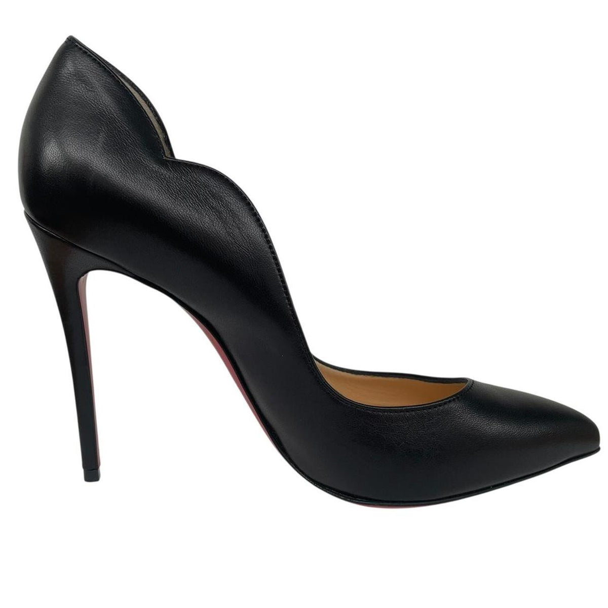 Christian Louboutin Leather Hot Chick 100mm High Heels UK 4