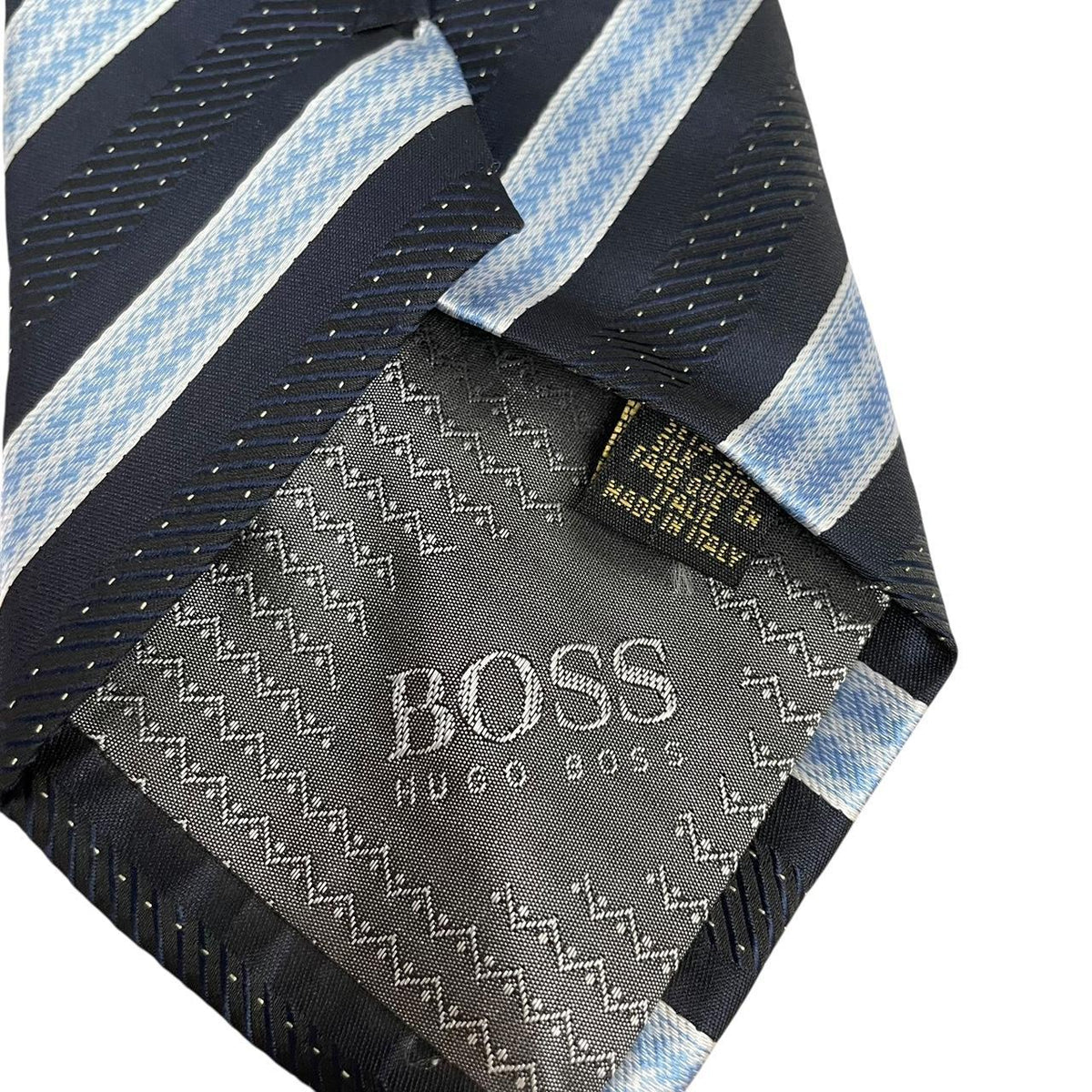 Vintage Hugo Boss Striped Silk Tie