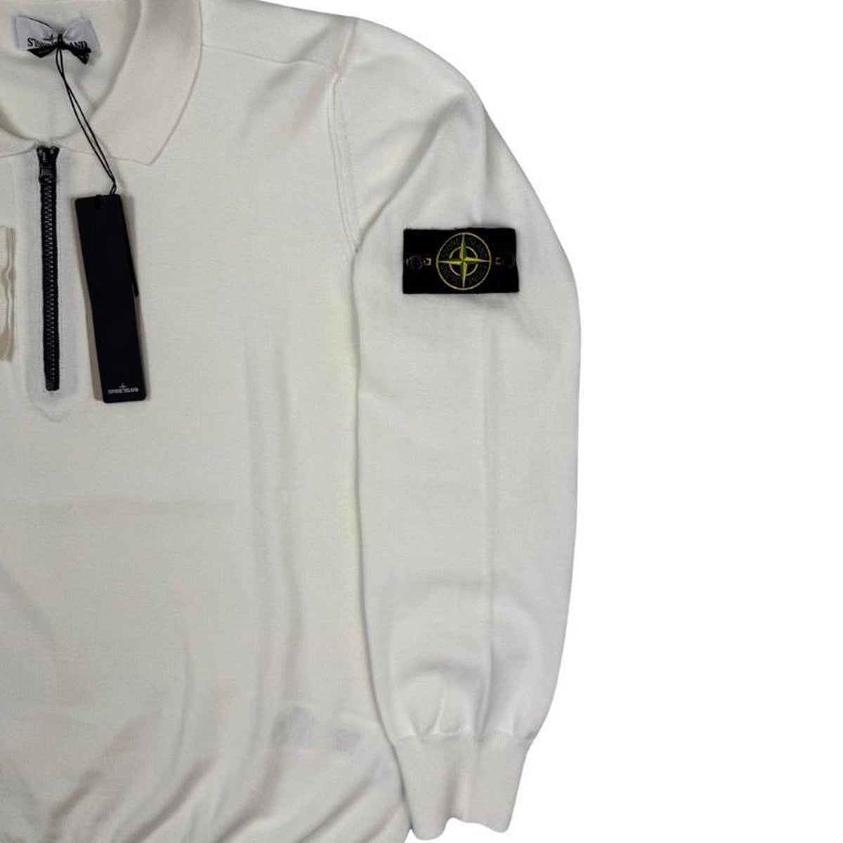 Stone Island Cotton Knit Collared Jumper XXXL