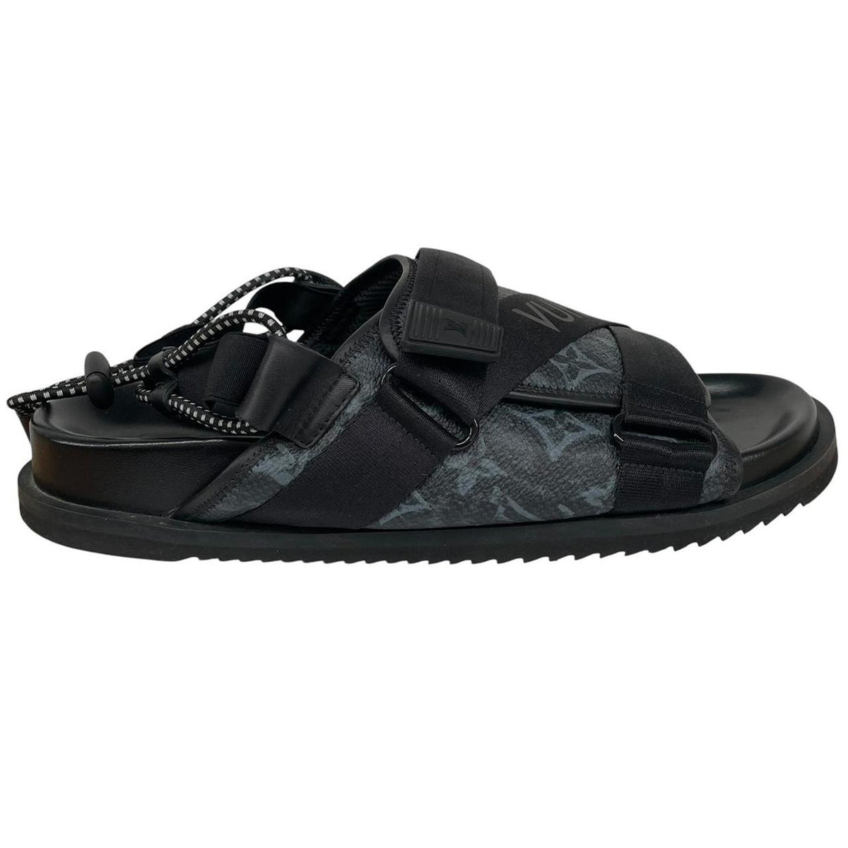 Louis Vuitton Monogram Leather Honolulu Sandals UK 11