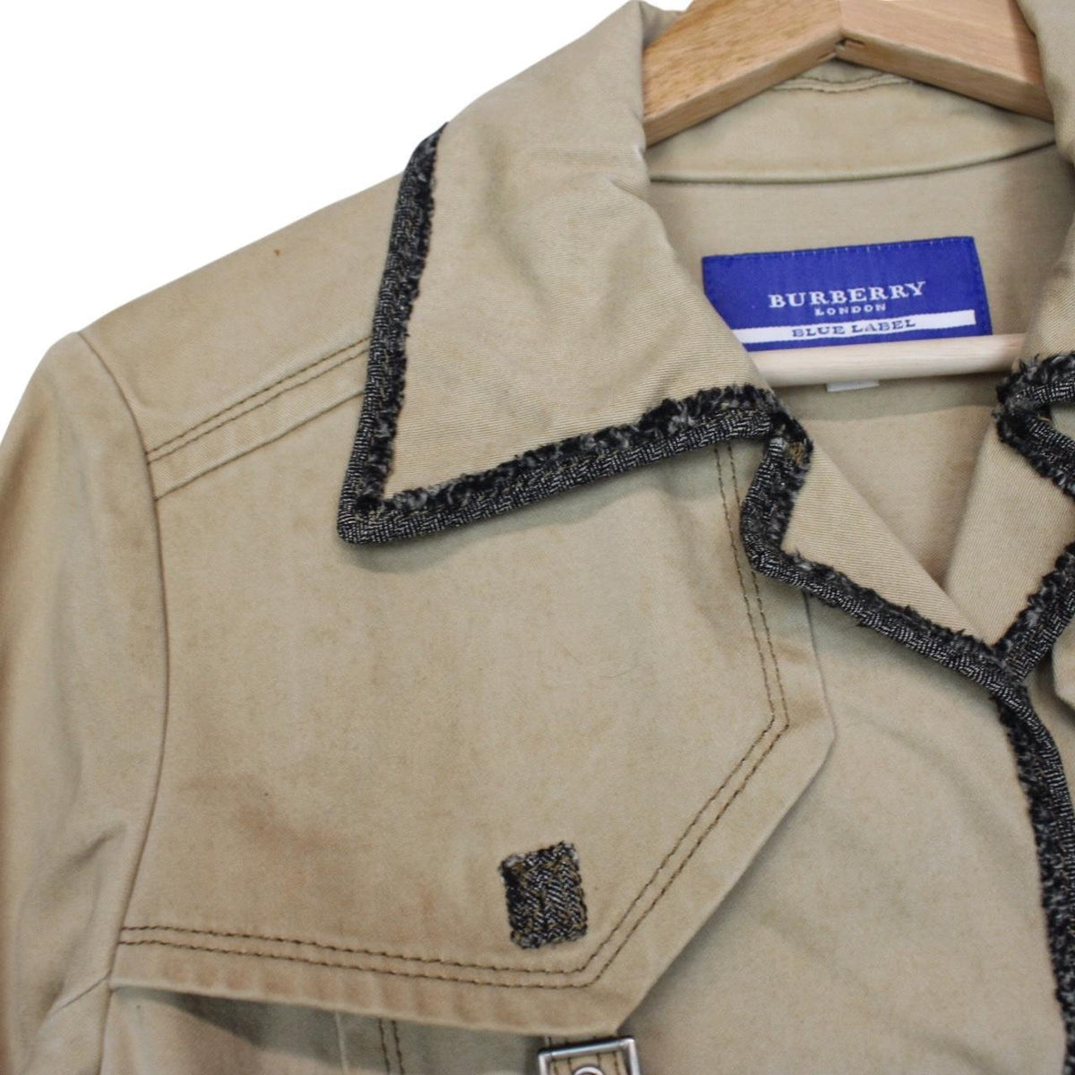 Vintage Burberry London Denim Jacket XS