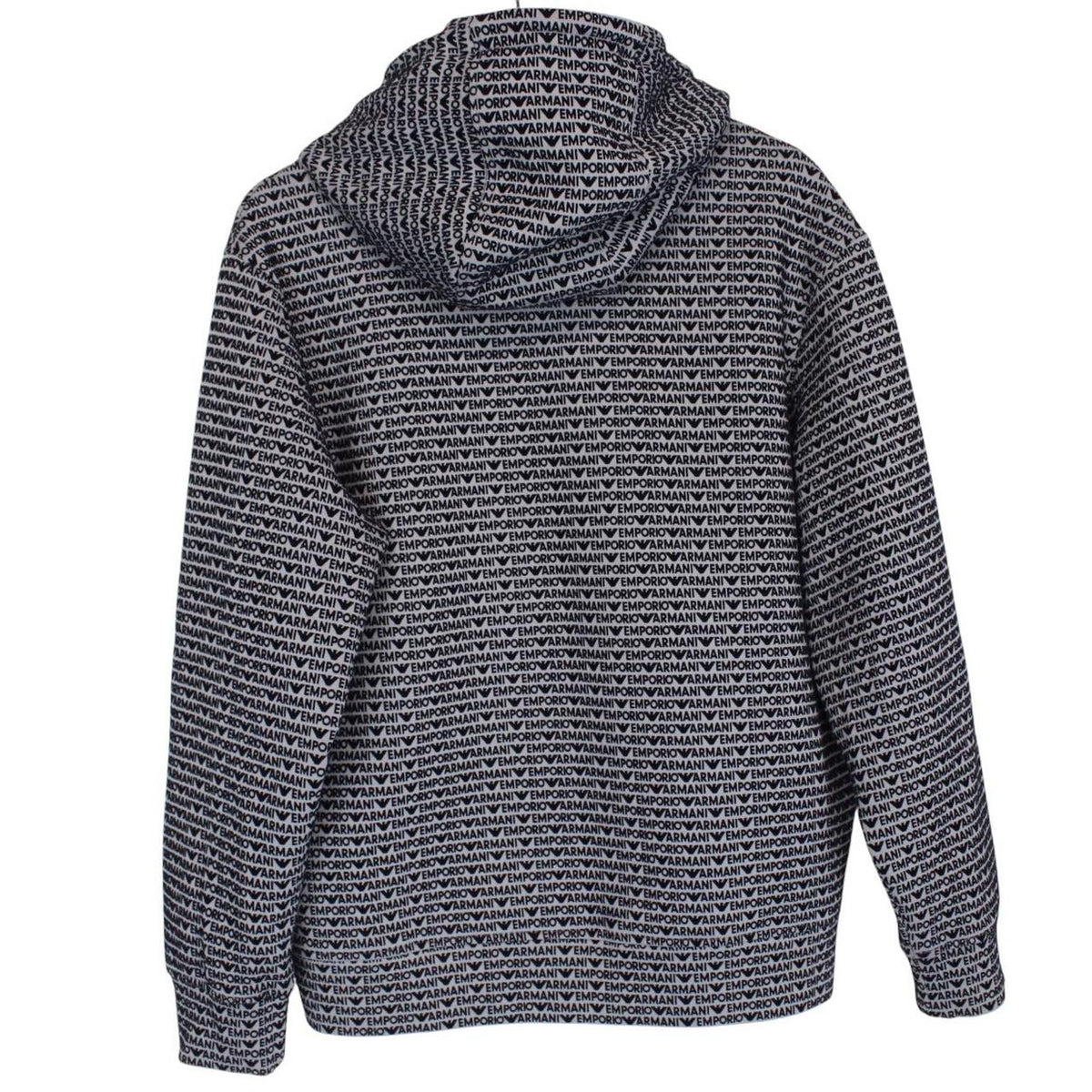 Emporio Armani Logo Print Hoodie Small