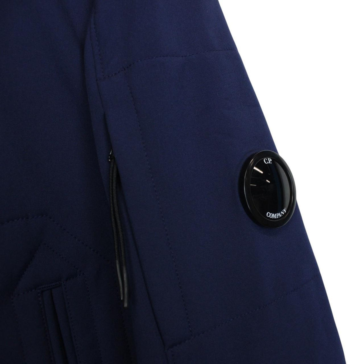 CP Company Lens Soft Shell Peacoat Small