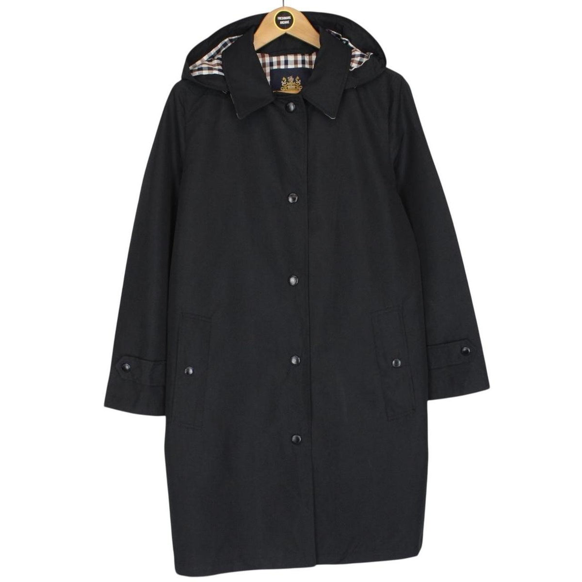 Aquascutum Hooded Coat Large