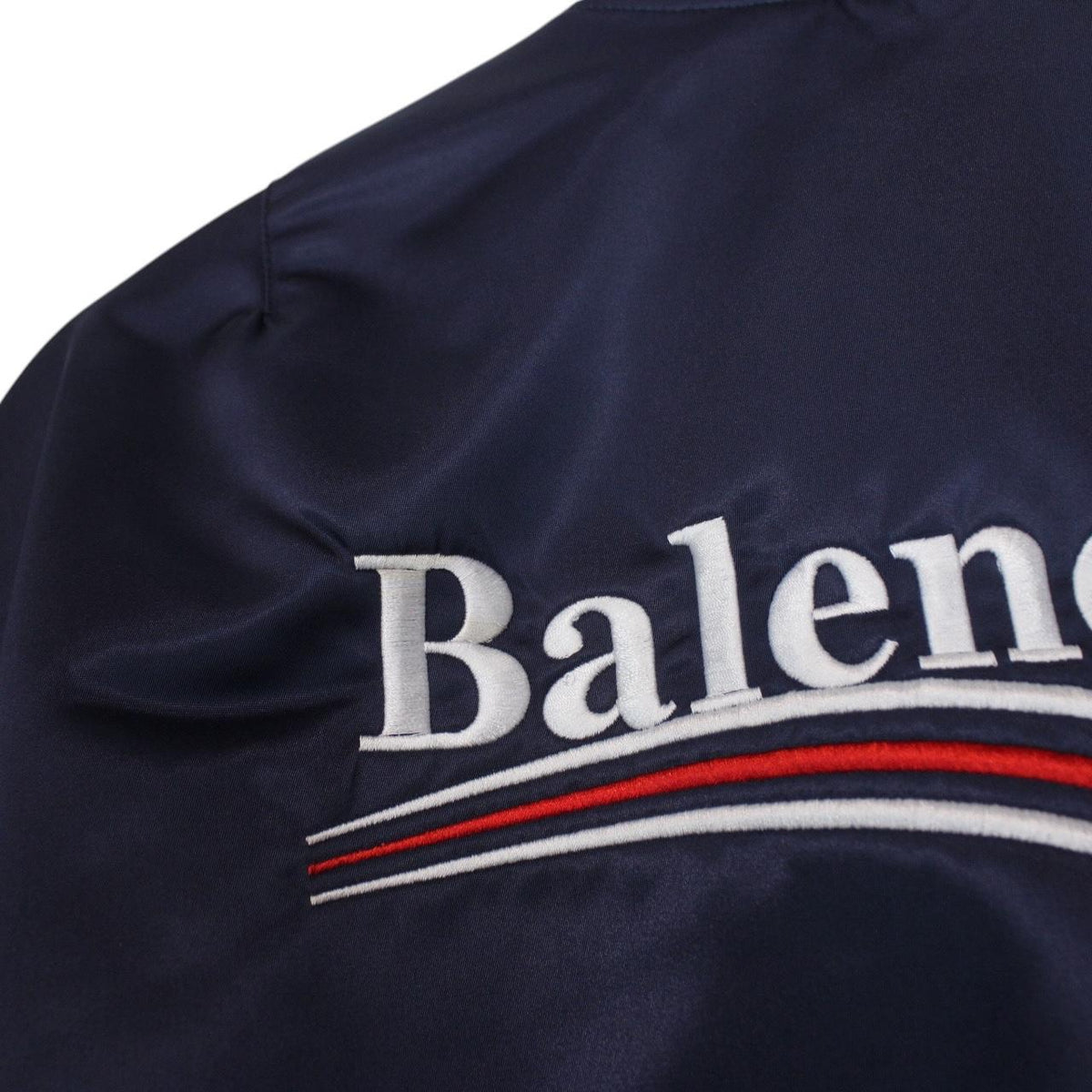 Balenciaga Campaign Logo Bomber Jacket Small
