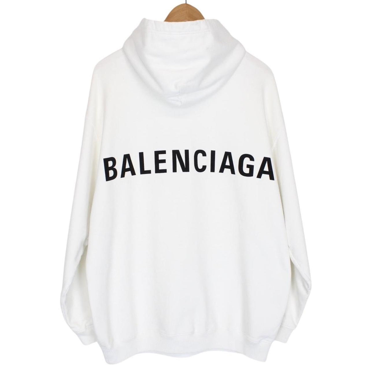Balenciaga Back Logo Hoodie Small