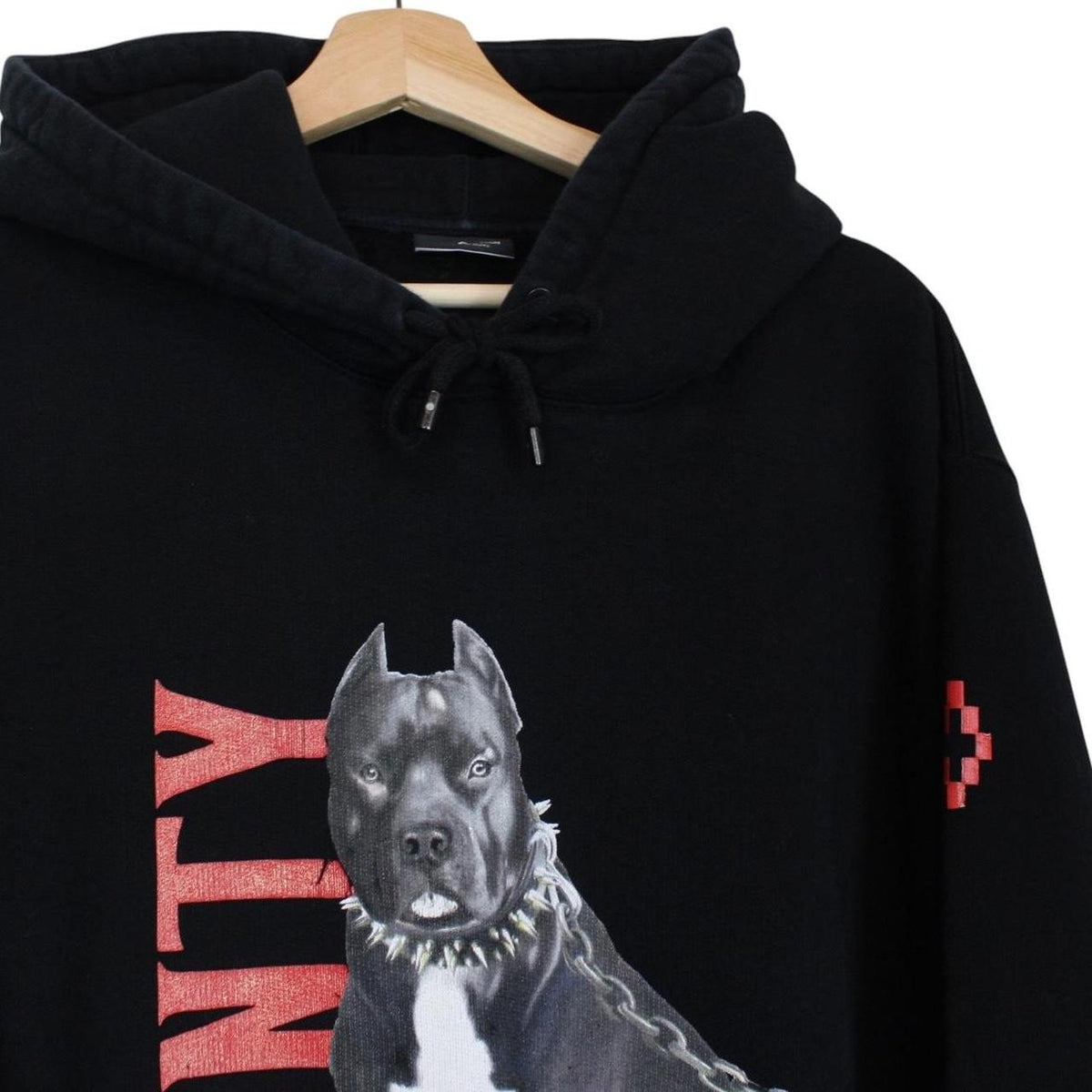 Marcelo Burlon Pitbull Dog Print Hoodie XL