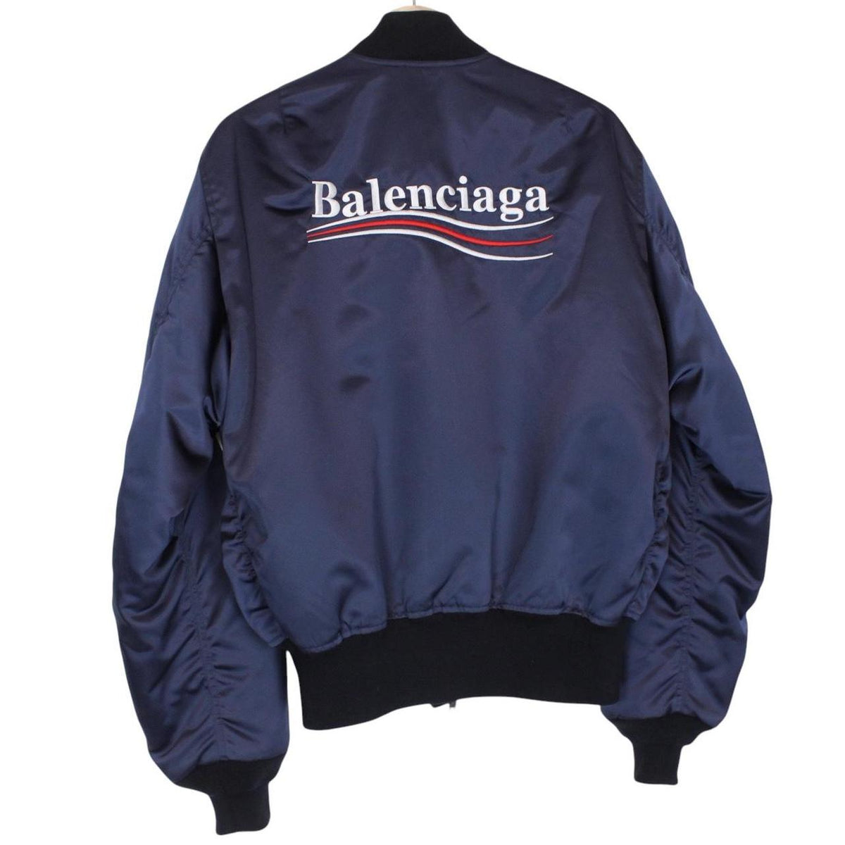 Balenciaga Campaign Logo Bomber Jacket Small