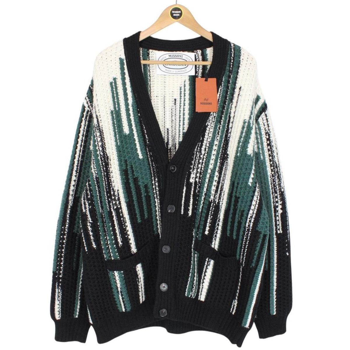 Missoni Virgin Wool Blend Cardigan Large