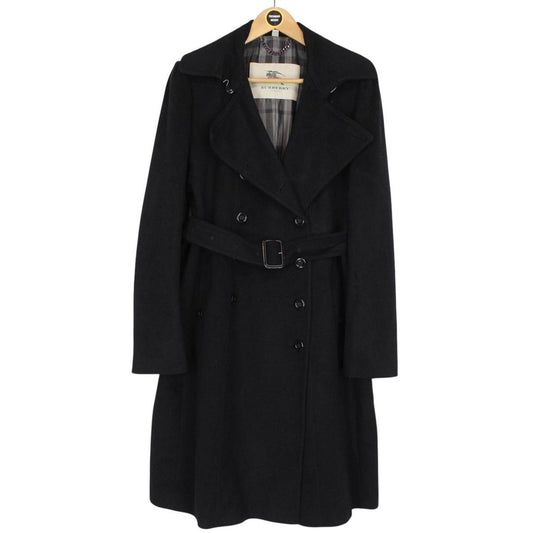 Burberry Belted Cashmere Wool Trench Coat XL