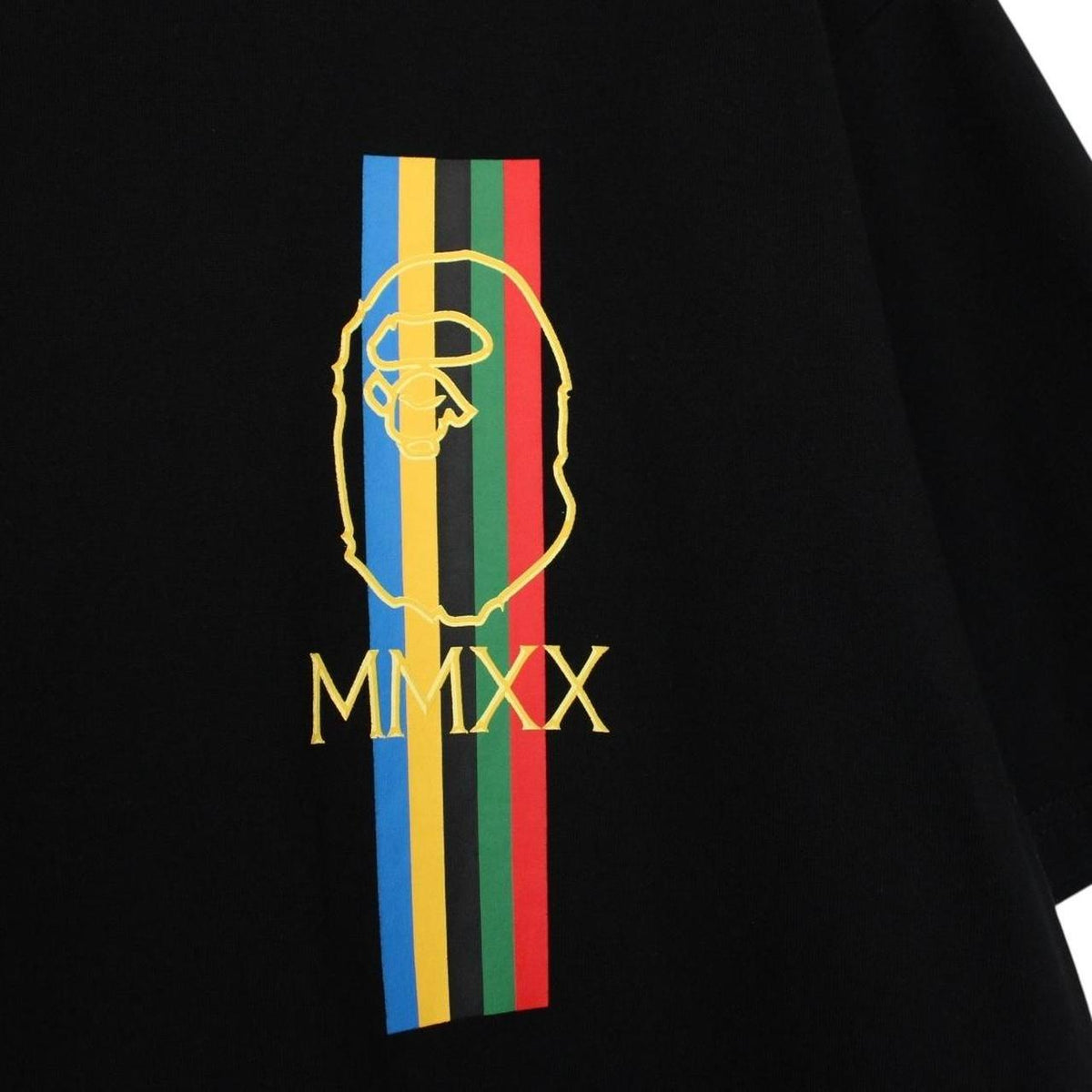 Bape Relaxed Line Graphic T-Shirt Large
