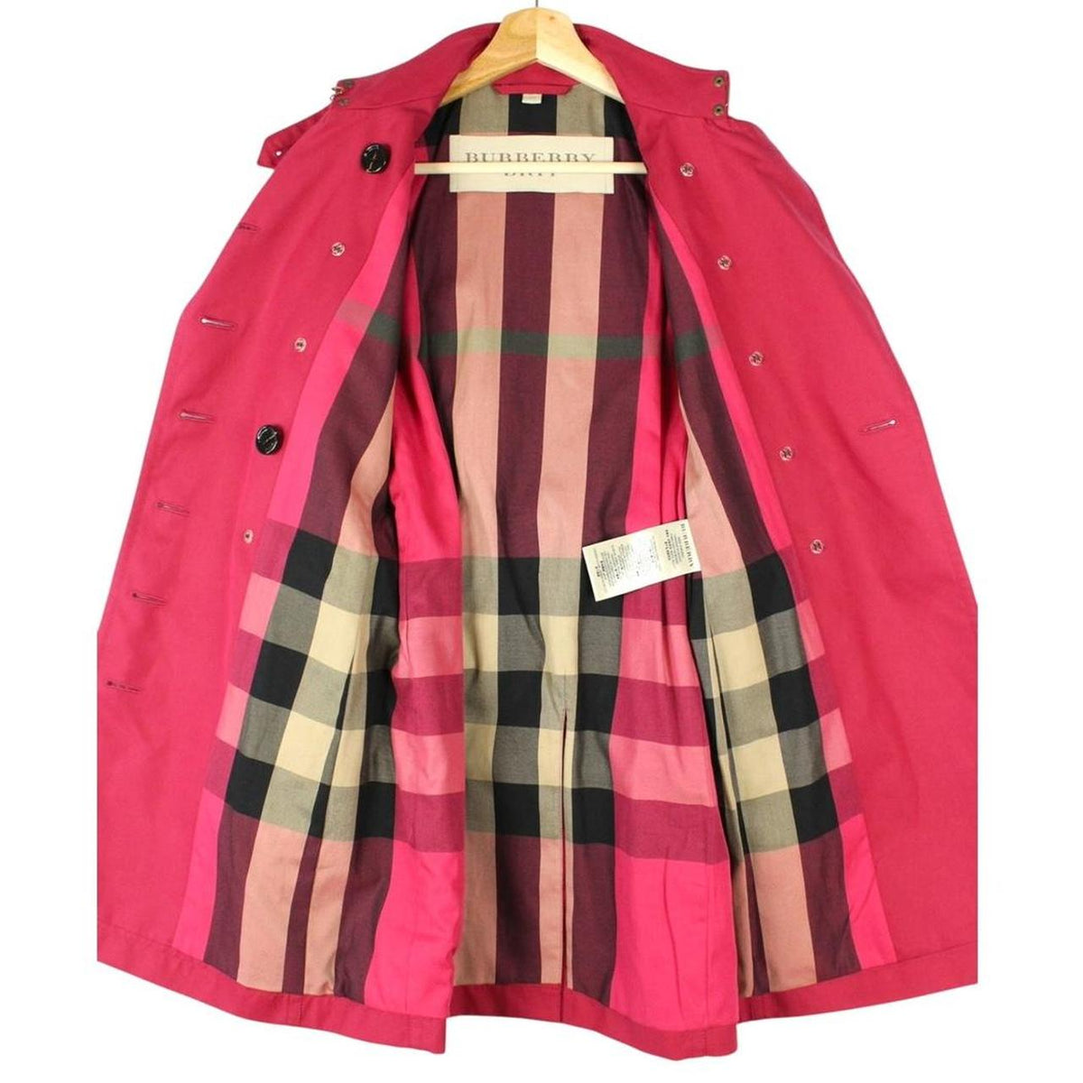 Burberry Brit Belted Trench Coat XS