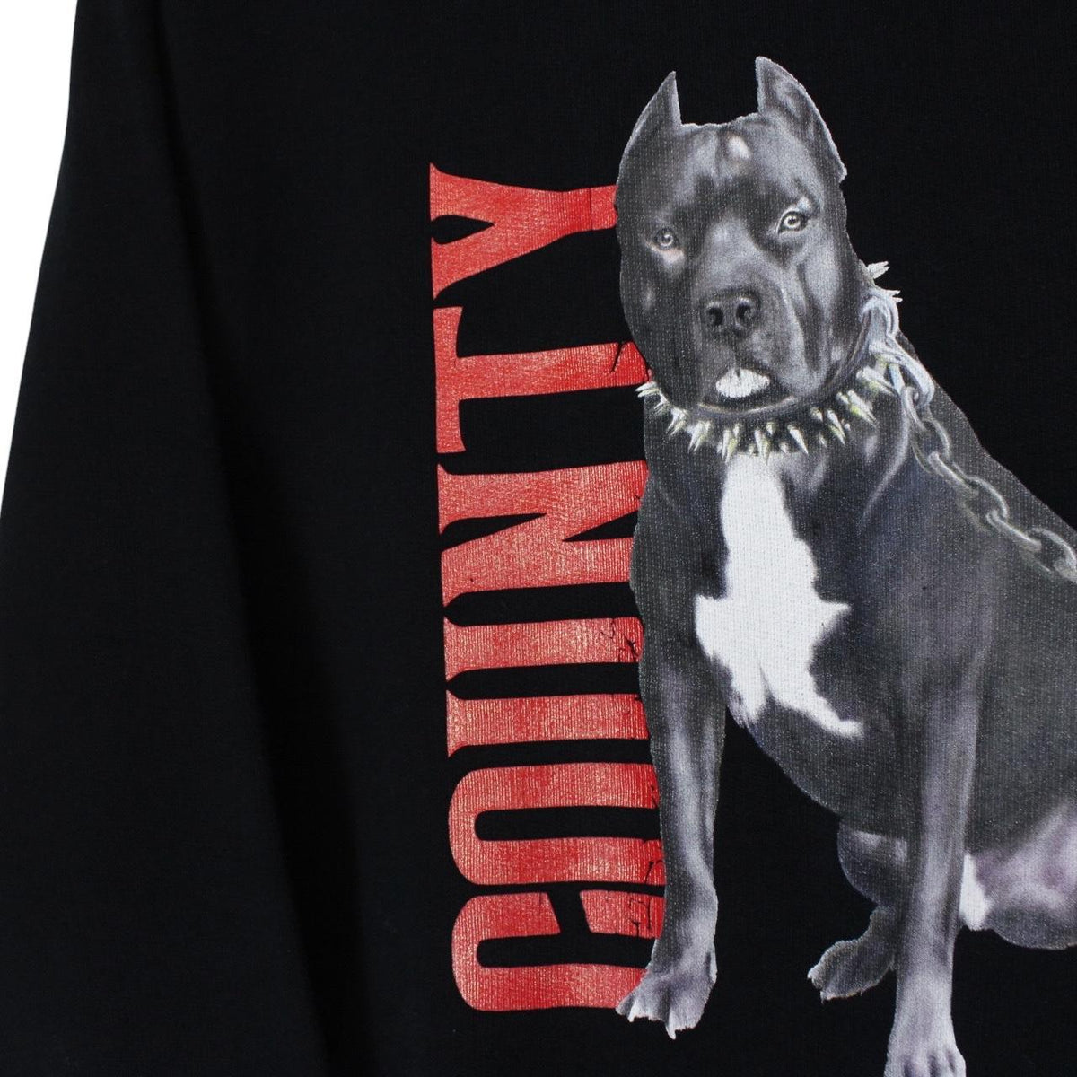 Marcelo Burlon Pitbull Dog Print Hoodie XL