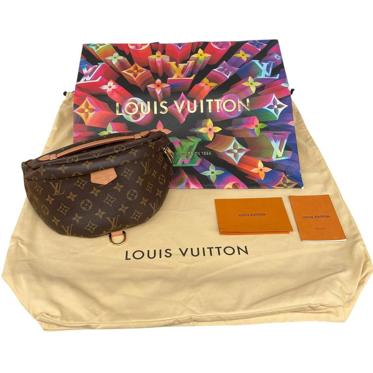 Louis Vuitton 2020 Monogram Coated Canvas Bum Bag