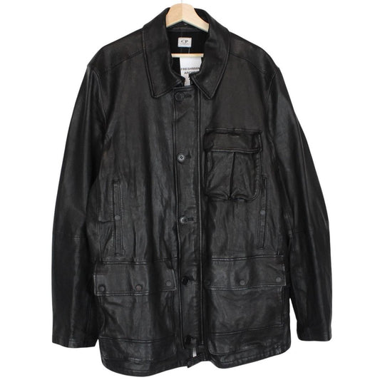 CP Company AW 2008 Mille Miglia Leather Jacket XL