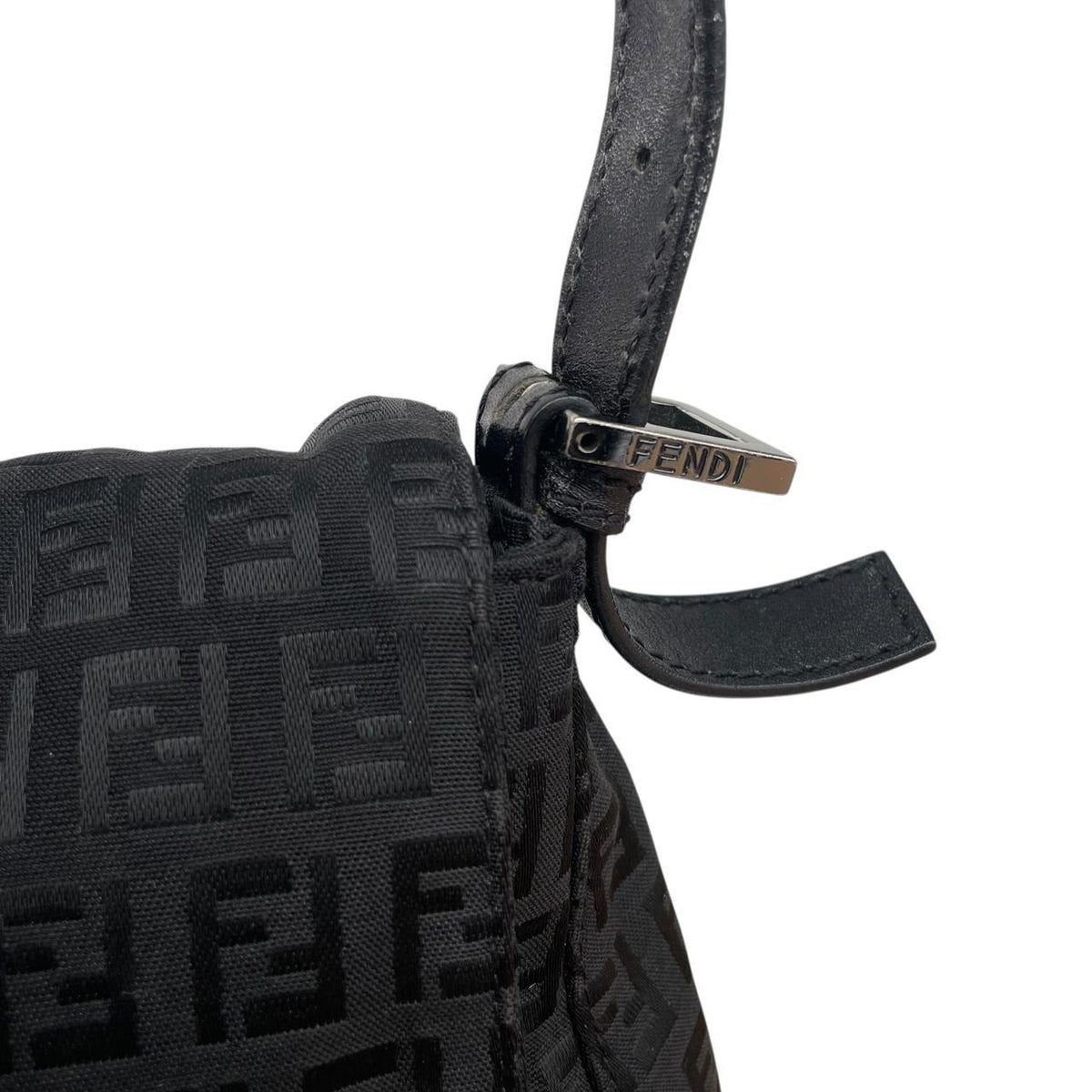 Fendi Zucca Monogram Mama Baguette Shoulder Bag