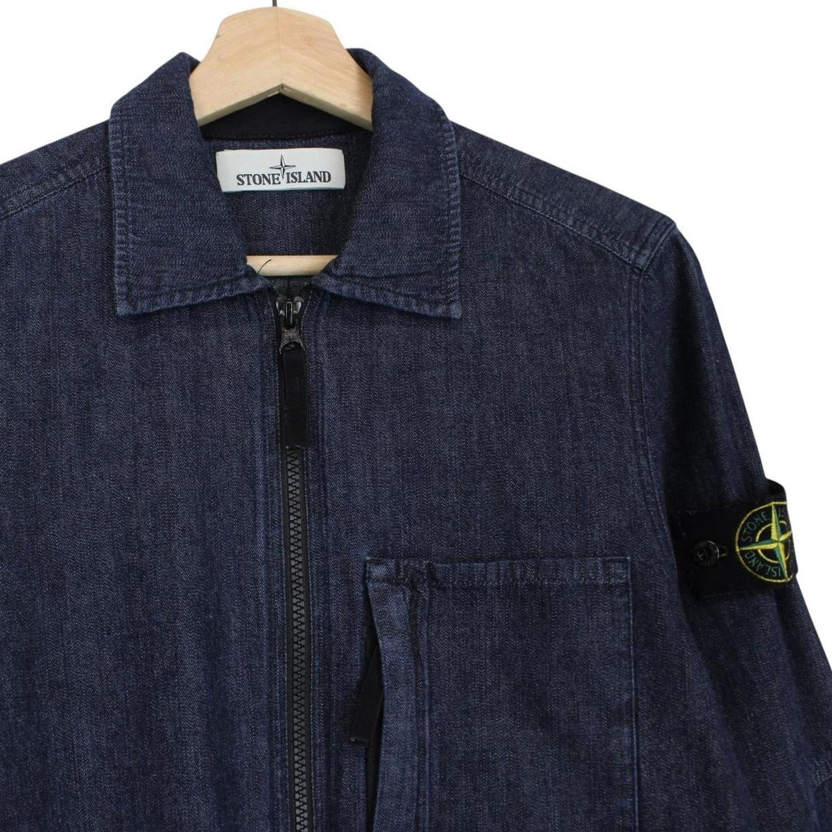 Stone Island AW 2017 Denim Overshirt Jacket Small
