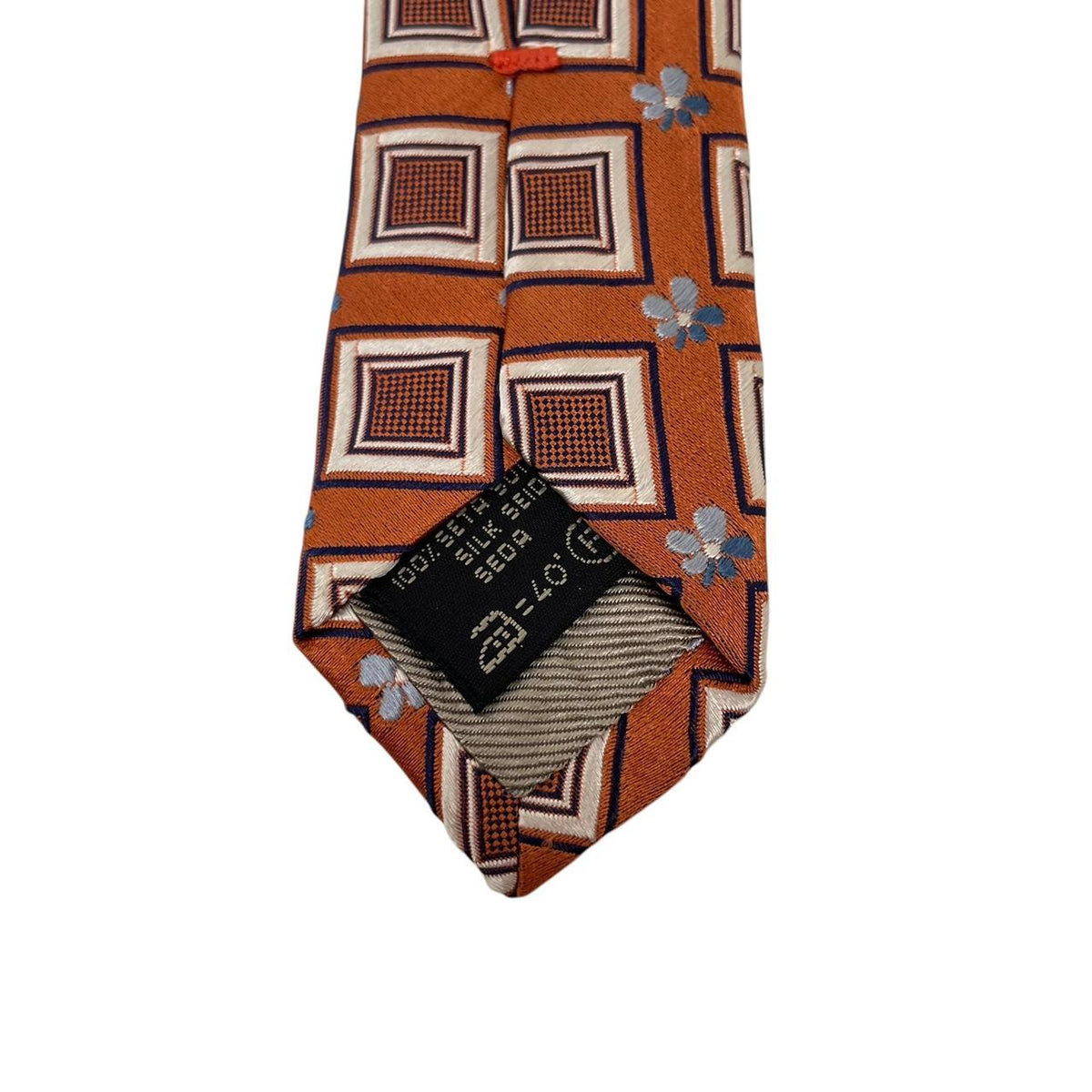 Ermenegildo Zegna Geometric Silk Tie