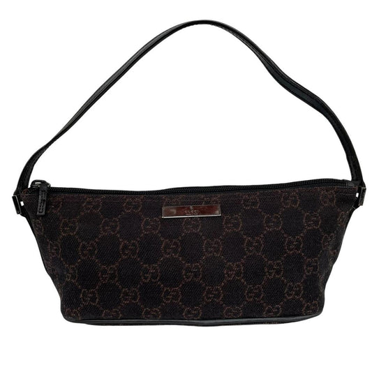 Gucci GG Monogram Canvas Mini Boat Pochette Bag
