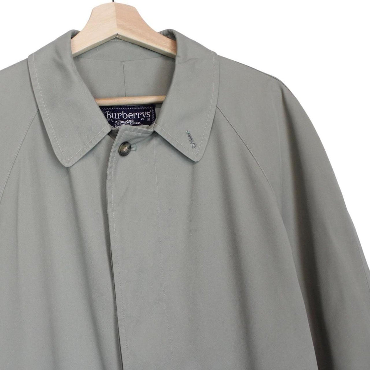 Vintage 90s Burberry Belted Trench Coat Large