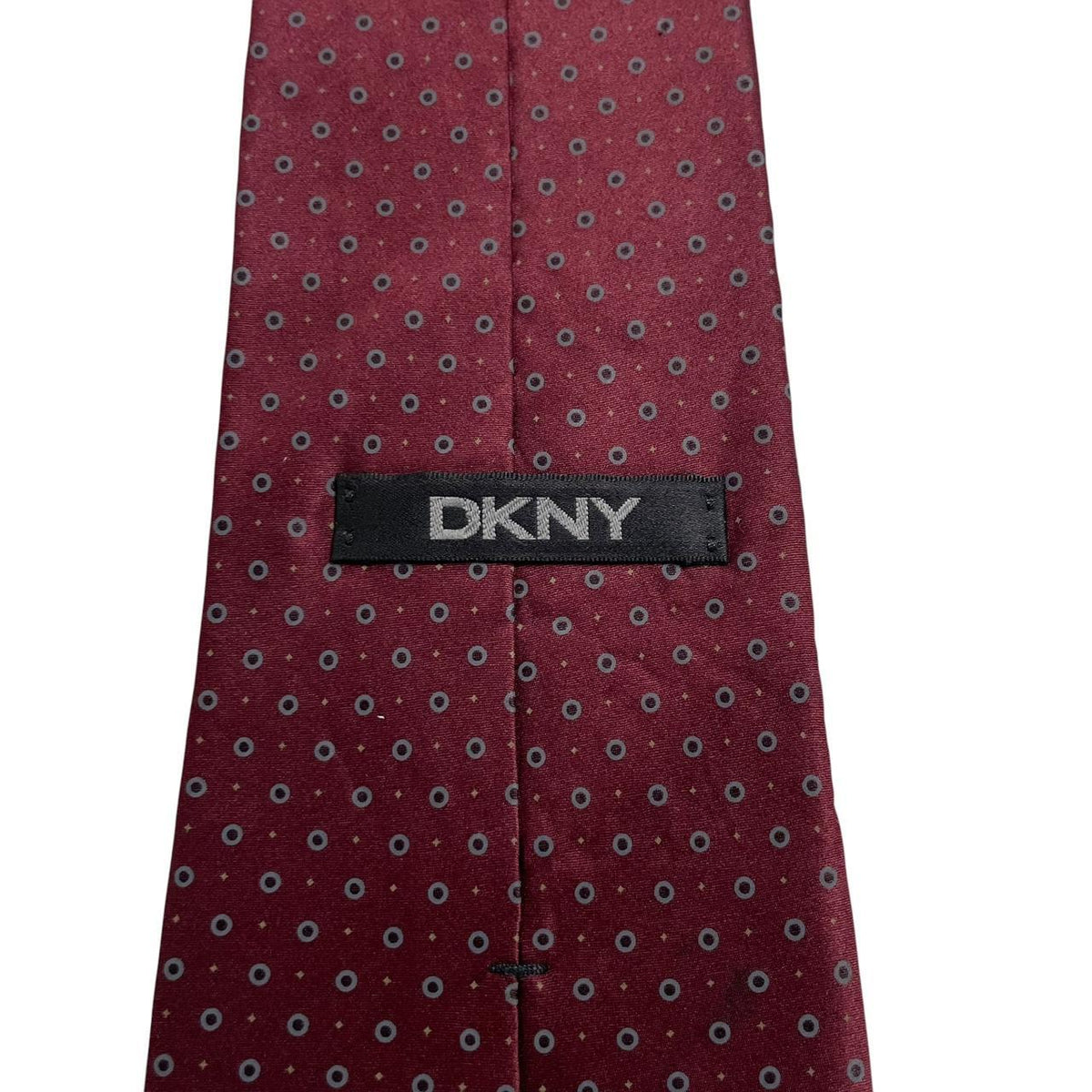 Vintage DKNY Circle Silk Tie