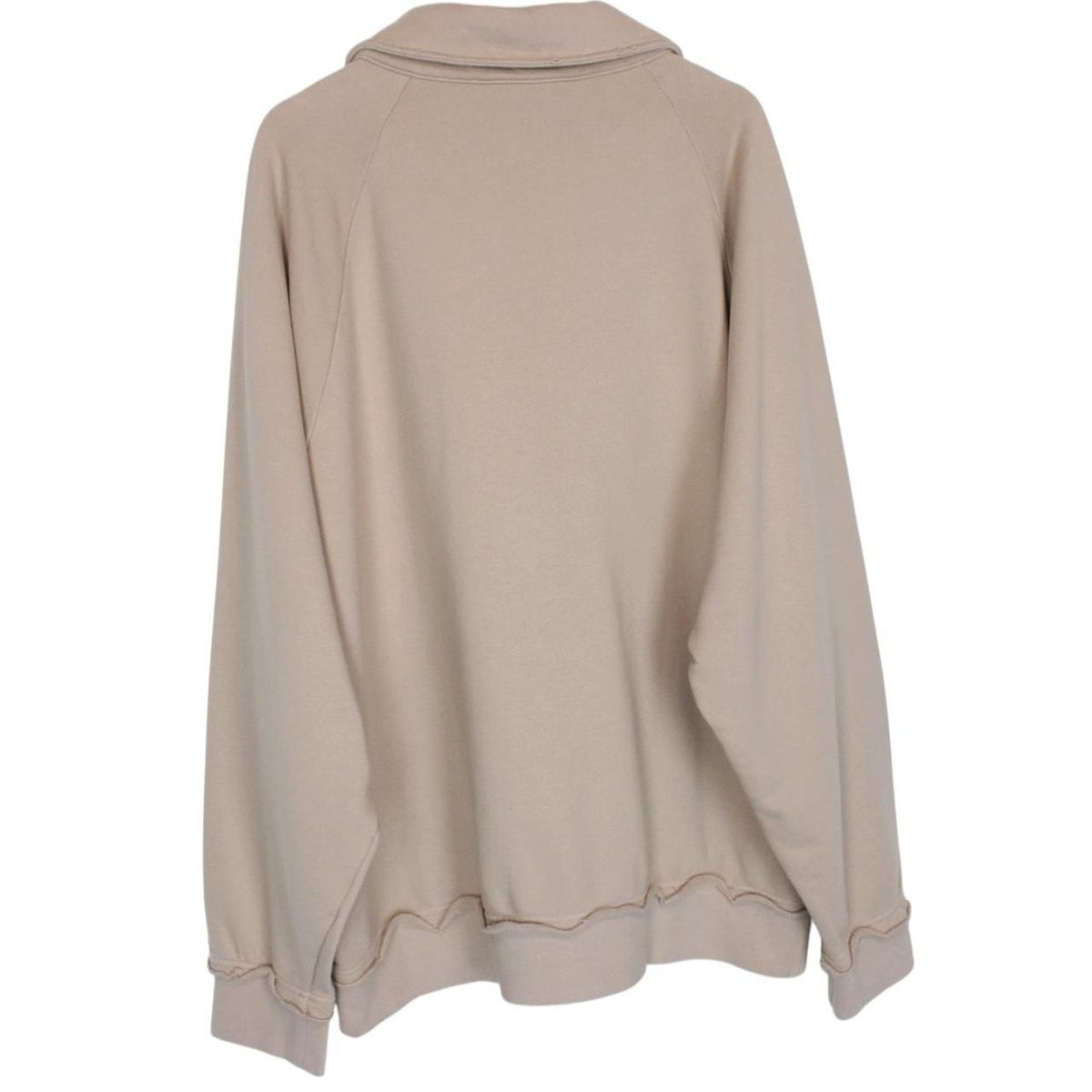 Miu Miu Logo Embroidered Polo Sweatshirt Large