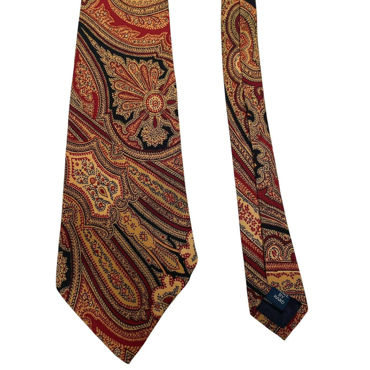 Vintage Polo Ralph Lauren Paisley Print Silk Tie