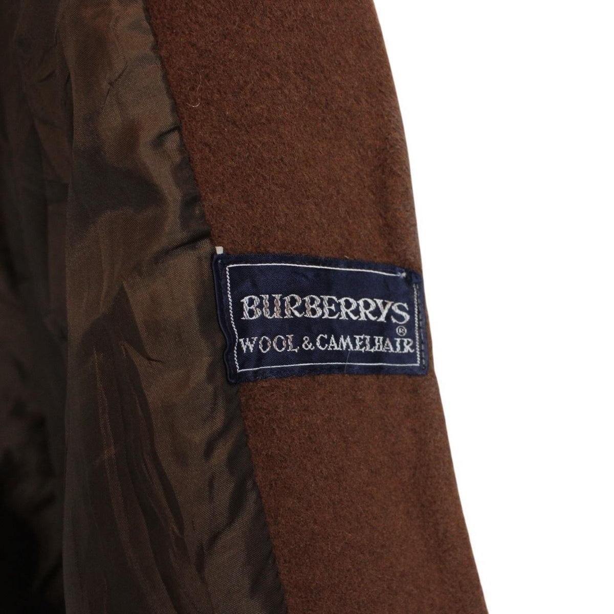 Vintage Burberry Wool/Camelhair Coat Medium