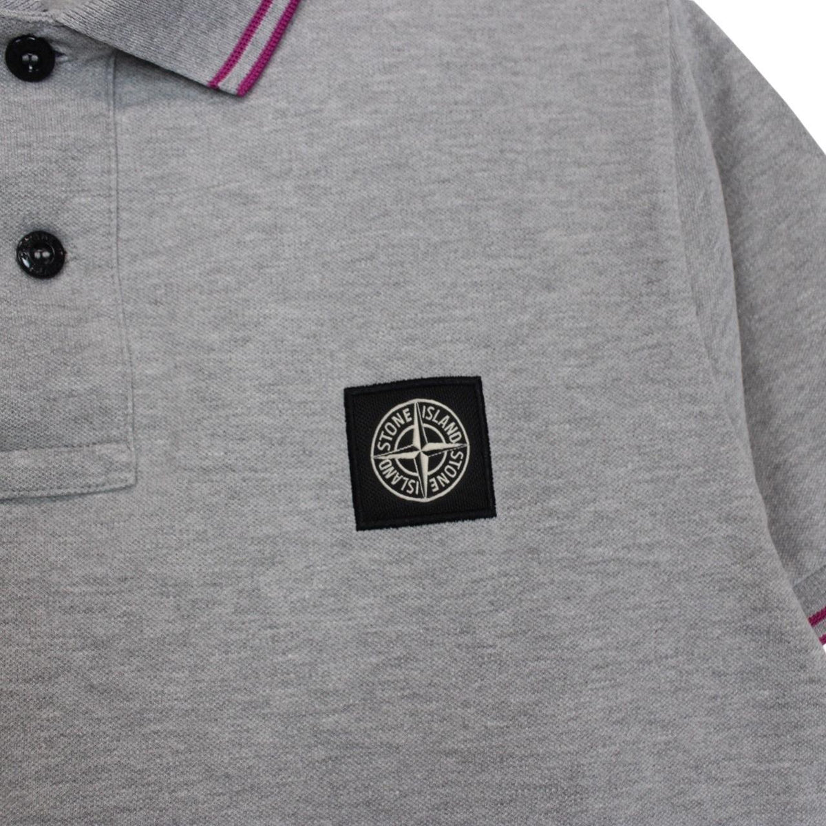 Stone Island Compass Polo Shirt Small
