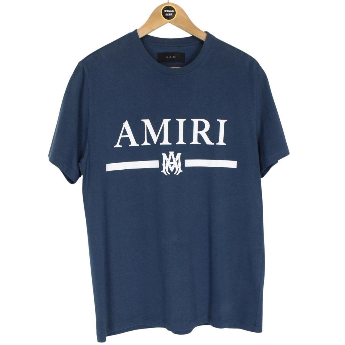Amiri MA Bar Logo Print T-Shirt Small