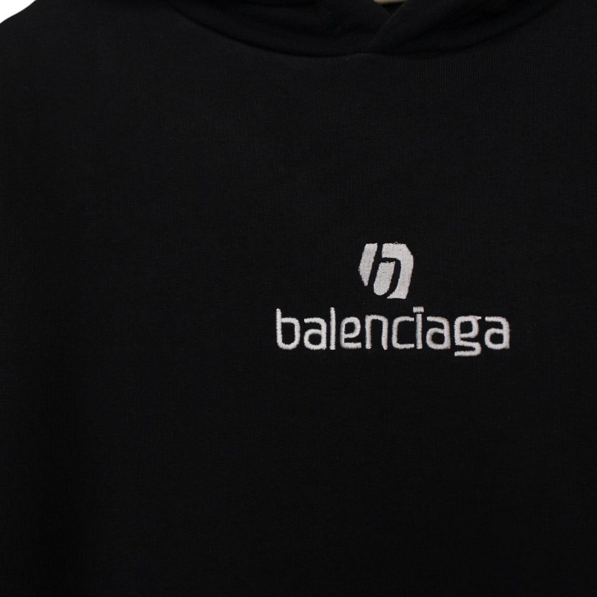 Balenciaga Sponsor Logo Hoodie Large