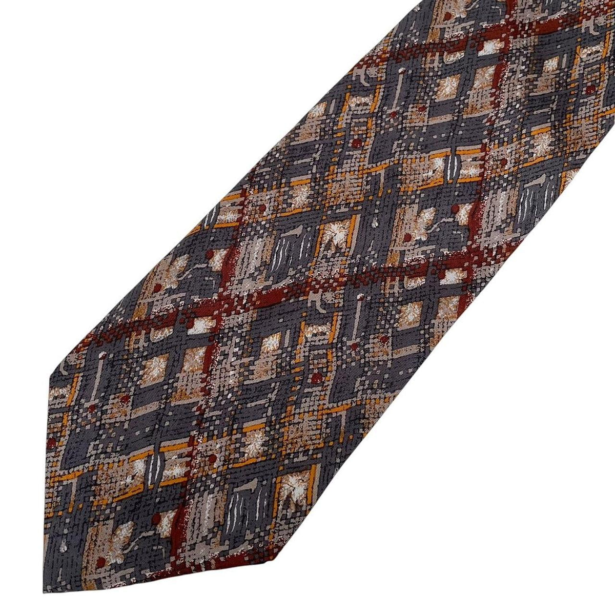 Vintage Giorgio Armani Abstract Silk Tie
