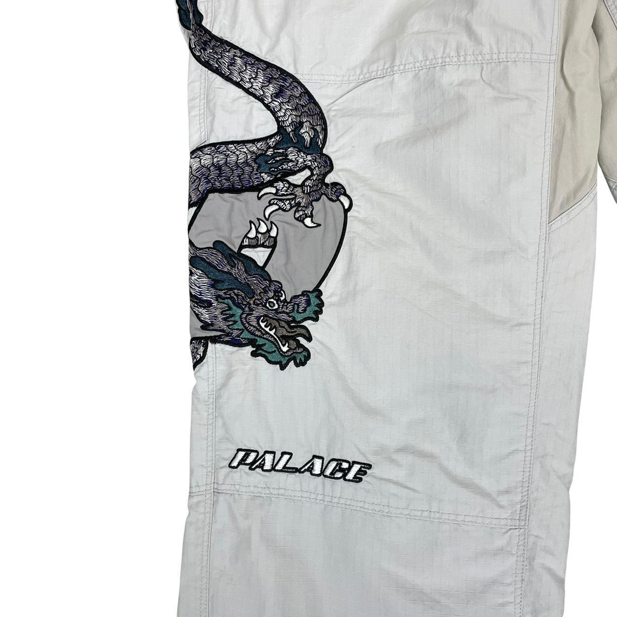 Palace Enter The Dragon Embroidered Nylon Joggers Medium