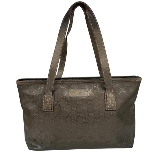 Pre-Loved Gucci Monogram Canvas Imprime Tote Bag