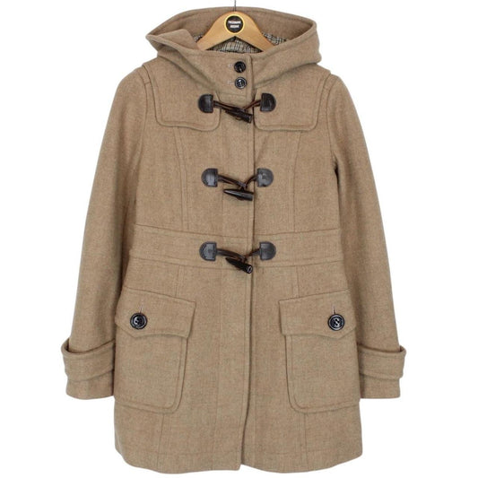 Vintage Burberry Wool Duffle Coat Small