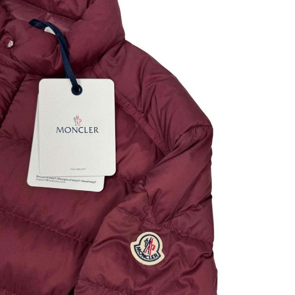 Moncler Selves Quilted Shell Down Jacket Large